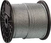 ЗУБР DIN 3055, свивка 6 x 7 + FC, 3 мм, L 200 м, стальной трос, Профессионал (4-304110-03)