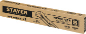STAYER Hercules-S, №2, 1.5″, 440 мм, трубный ключ с изогнутыми губками, Professional (27311-2)