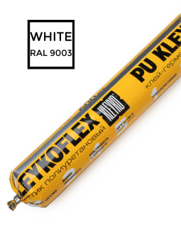 Полиуретановый герметик KLEYKOFLEX WHITE 600 мл.