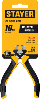 STAYER 105 мм, Мини-кусачки торцовые (2218-7)