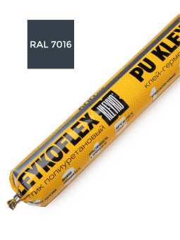 Полиуретановый герметик KLEYKOFLEX RAL7016 600 мл.