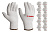 ЗУБР ОПТИМА, L-XL, х/б перчатки без покрытия, 10 класс, 10 пар (11446-XL10)